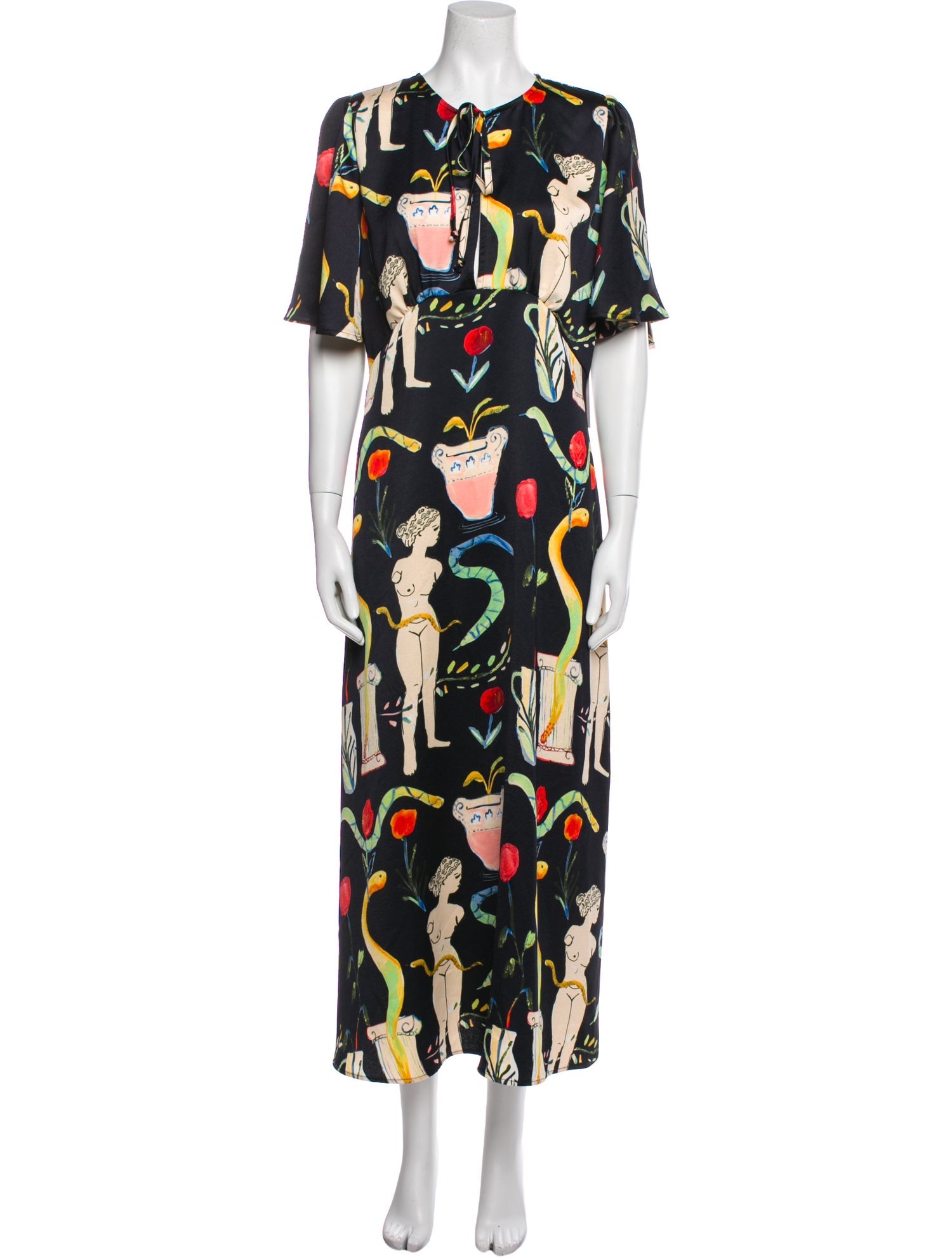 Lisa says Gah Floral Print Long Dress w/ Tags
