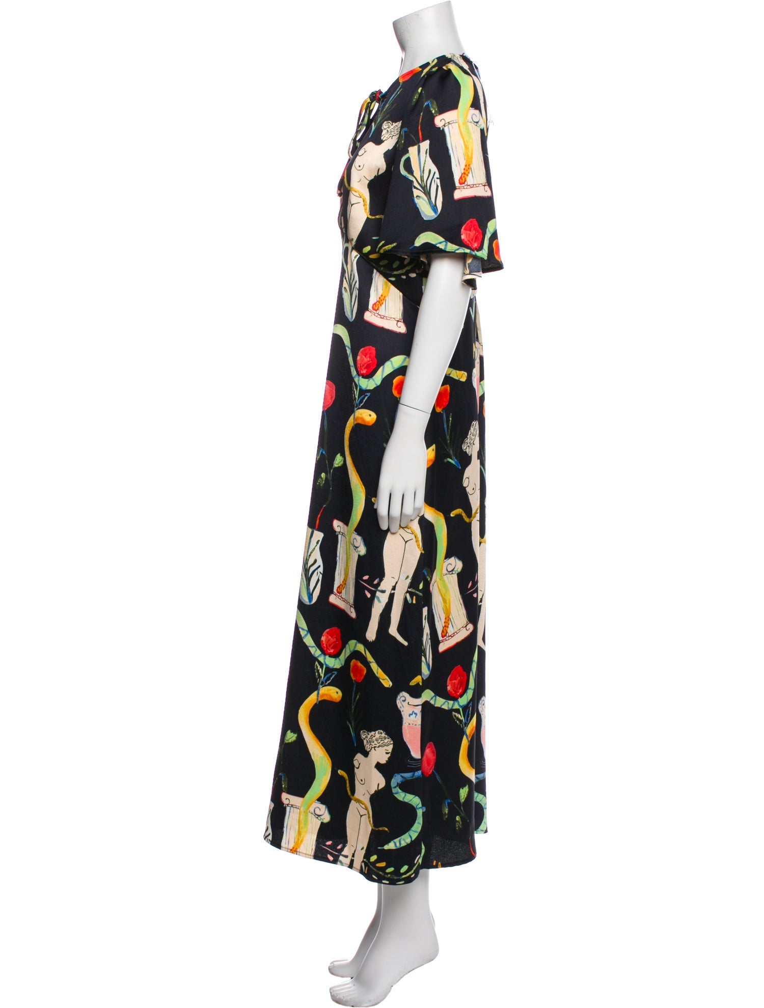 Lisa says Gah Floral Print Long Dress w/ Tags