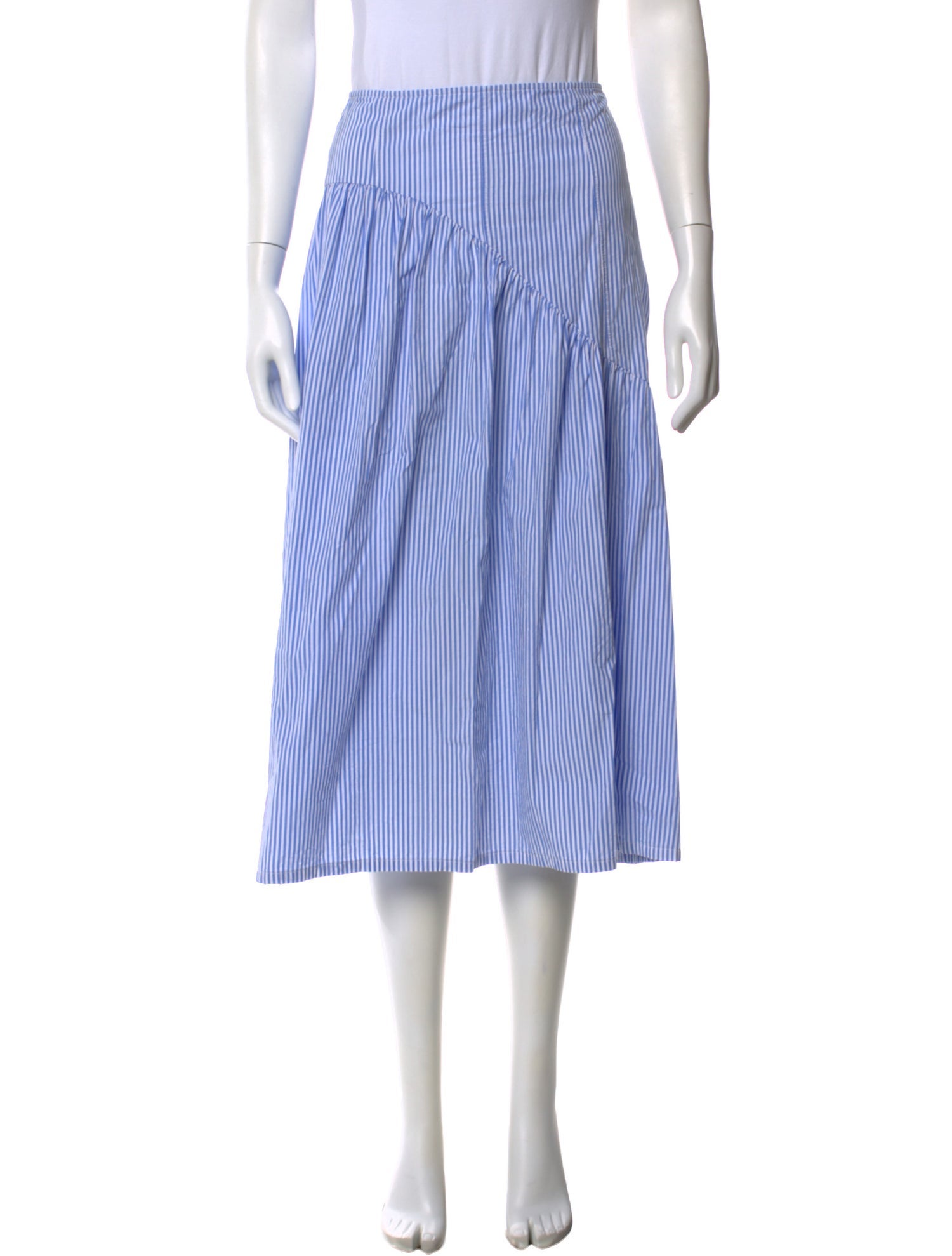 Lisa says Gah Striped Midi Length Skirt