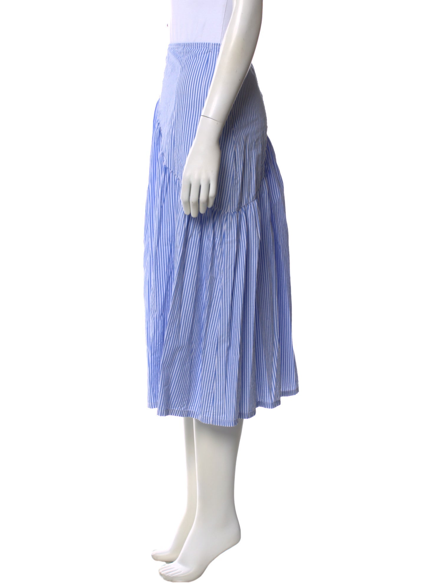 Lisa says Gah Striped Midi Length Skirt