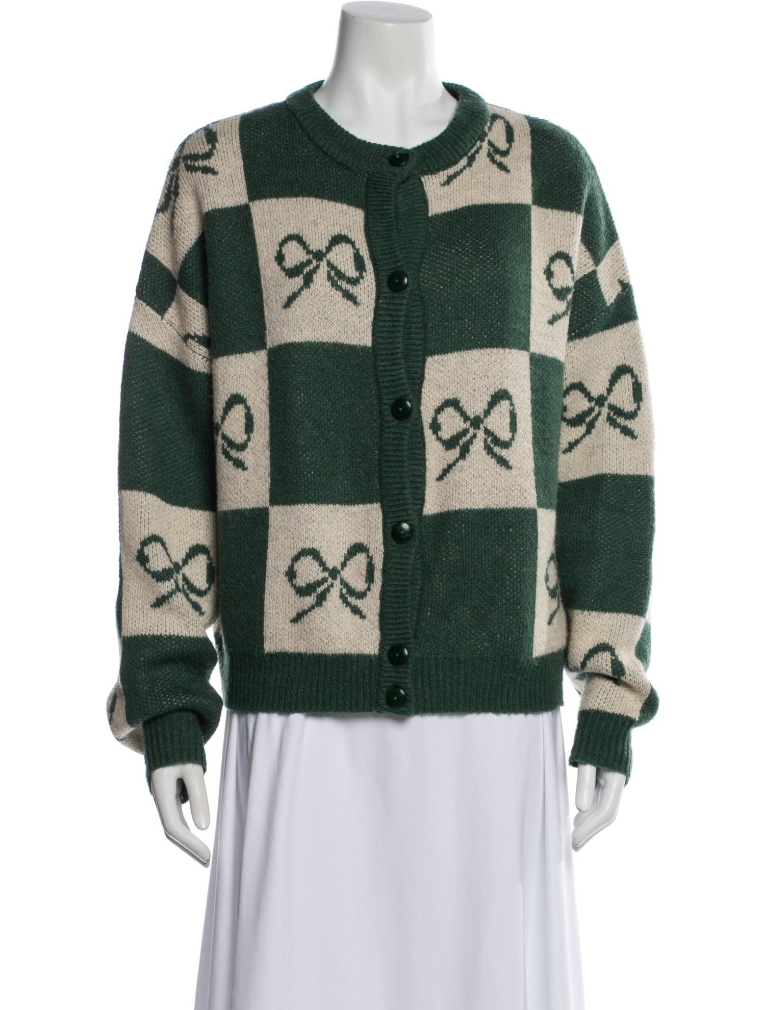 Lisa says Gah Printed Scoop Neck Sweater