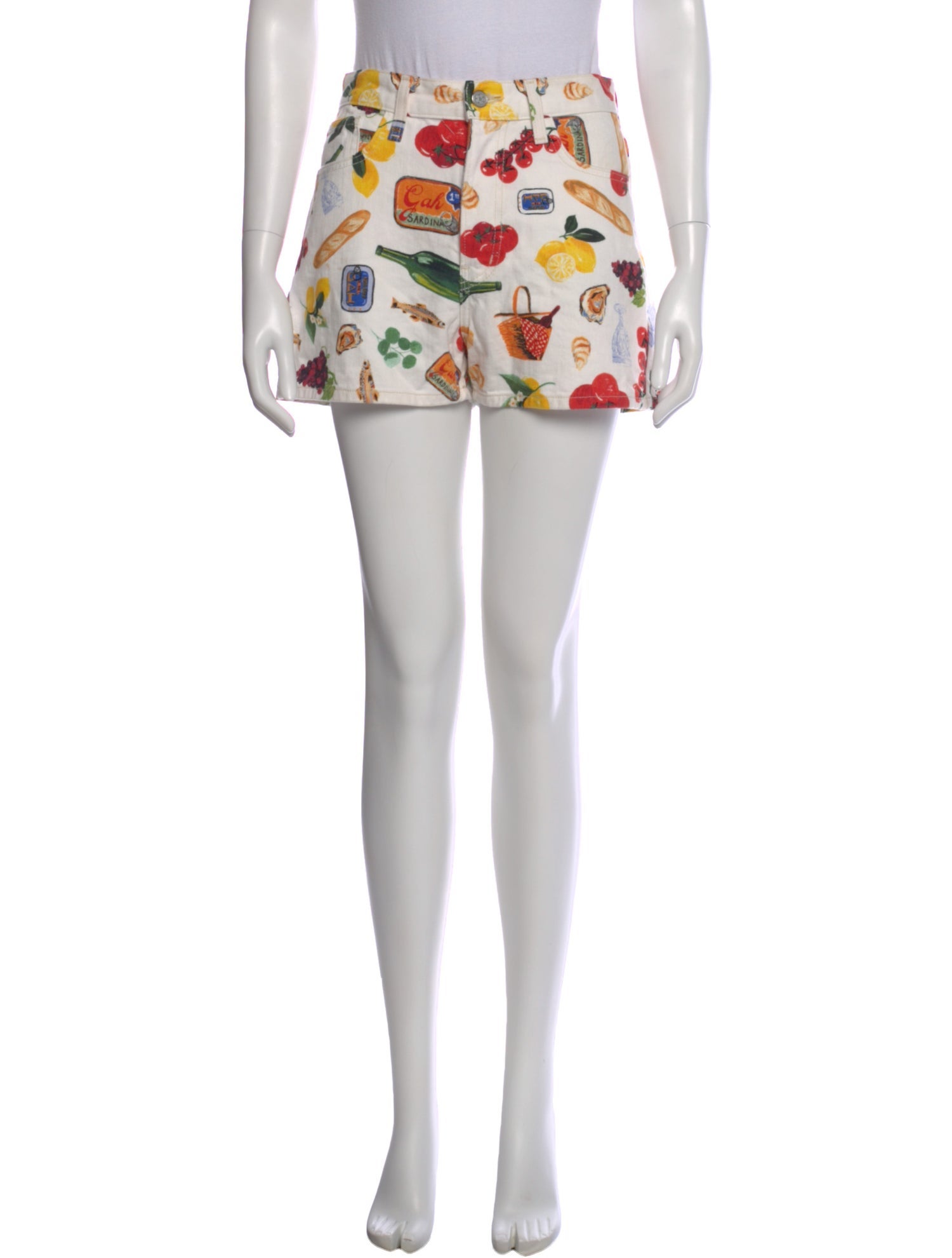 Lisa says Gah Printed Mini Shorts