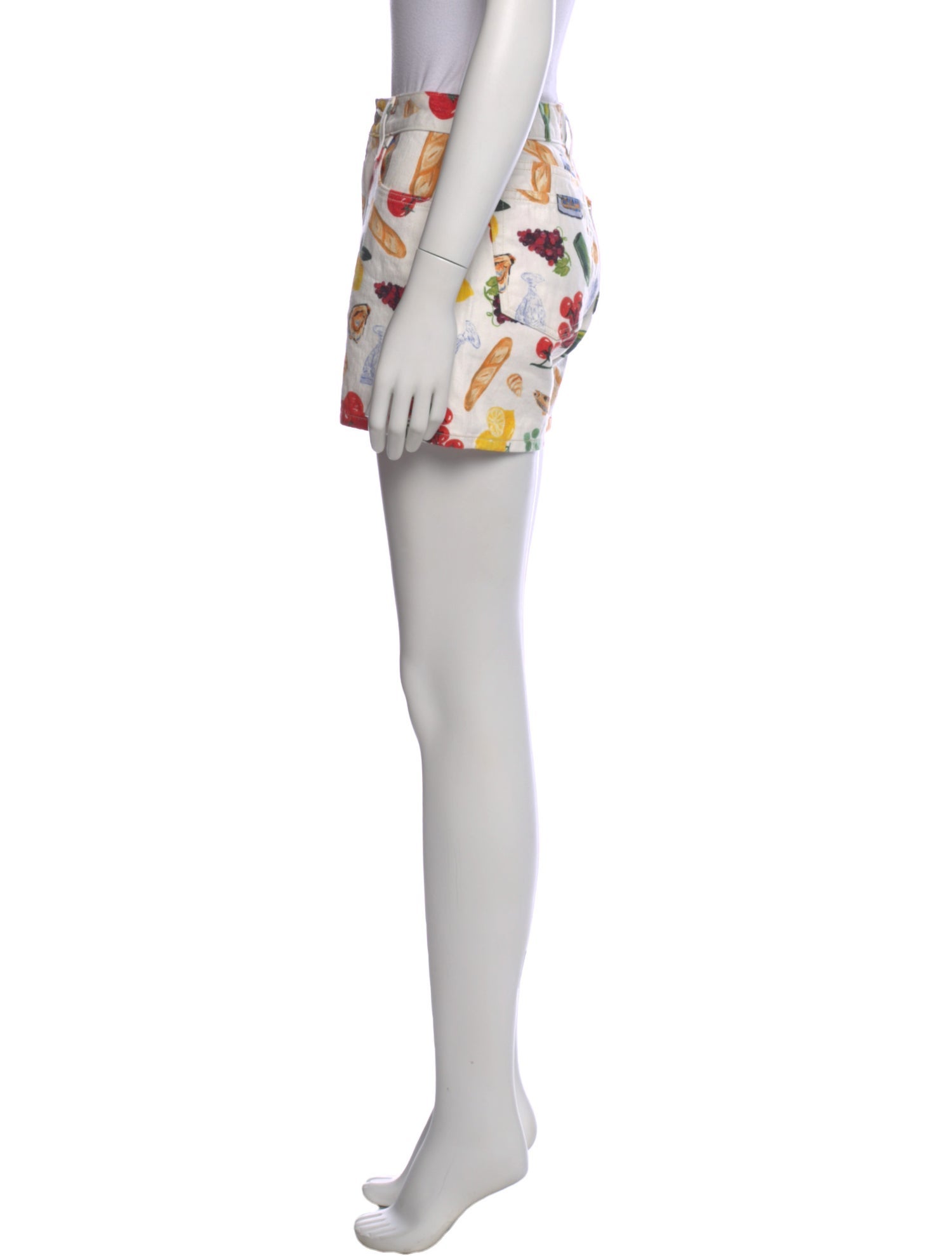 Lisa says Gah Printed Mini Shorts