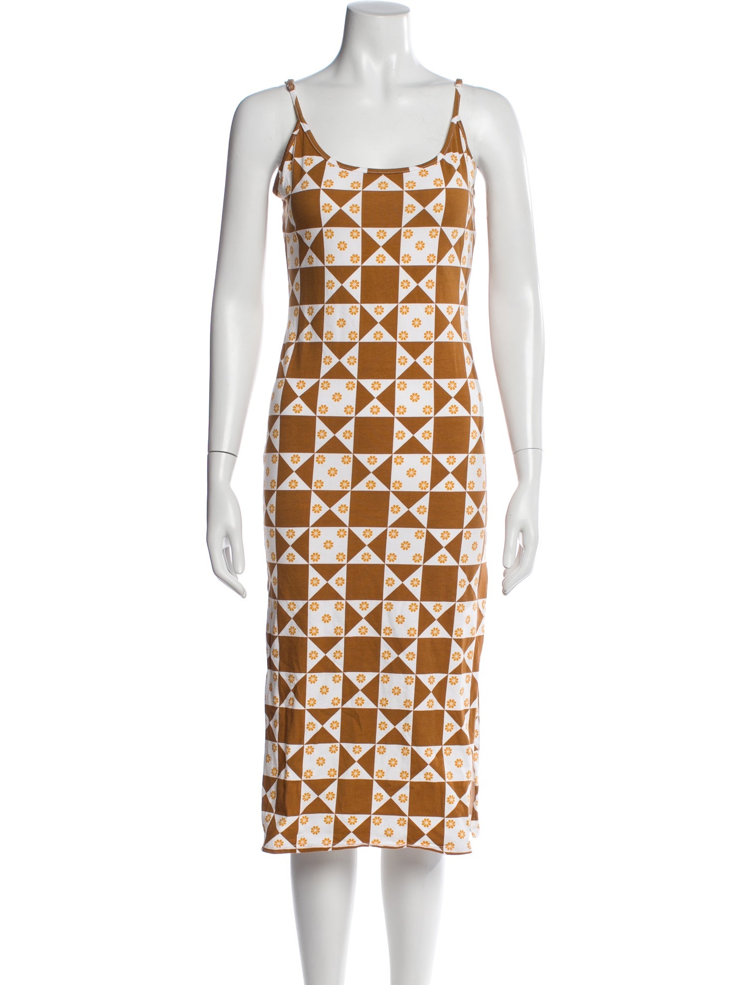 Lisa says Gah Printed Midi Length Dress