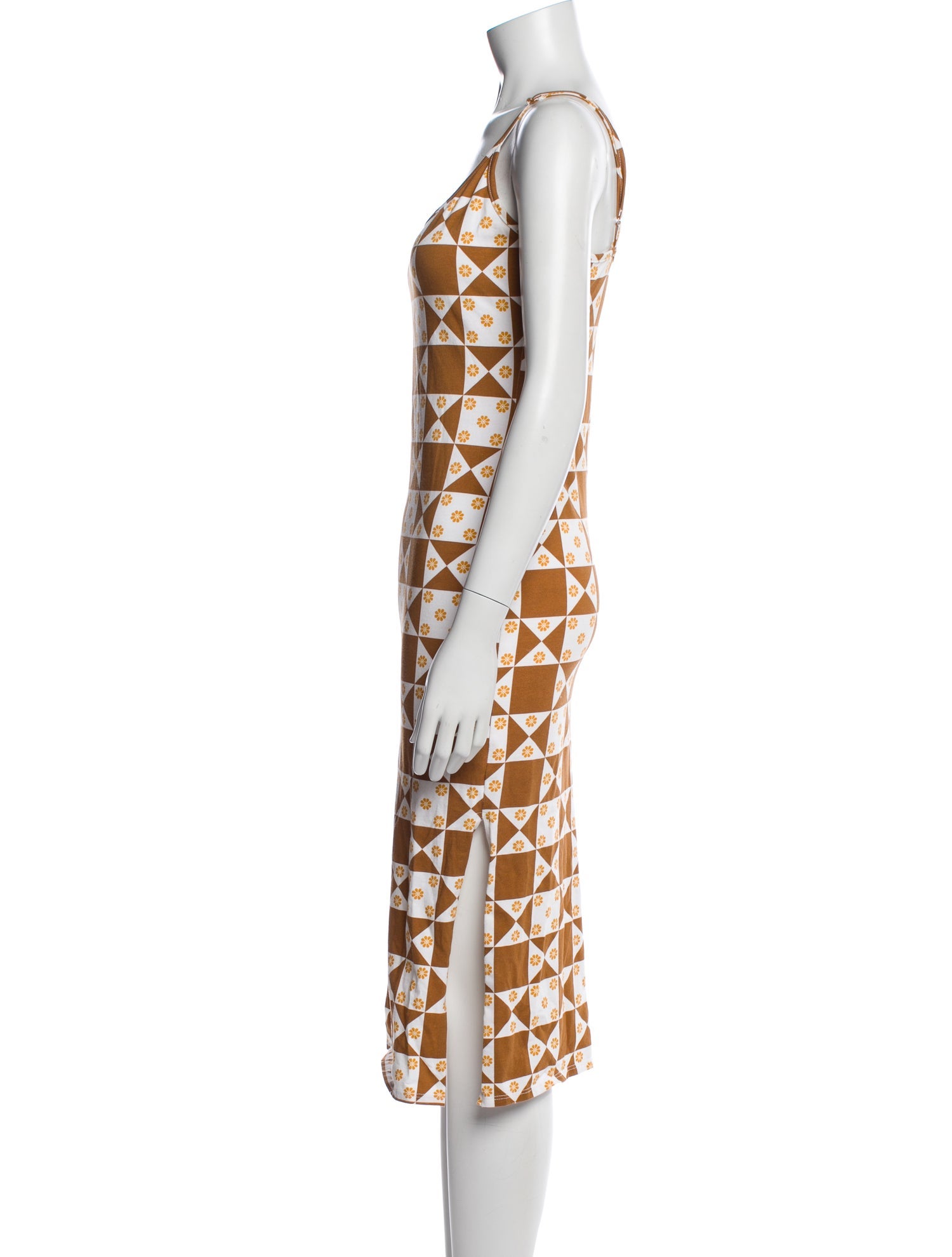 Lisa says Gah Printed Midi Length Dress
