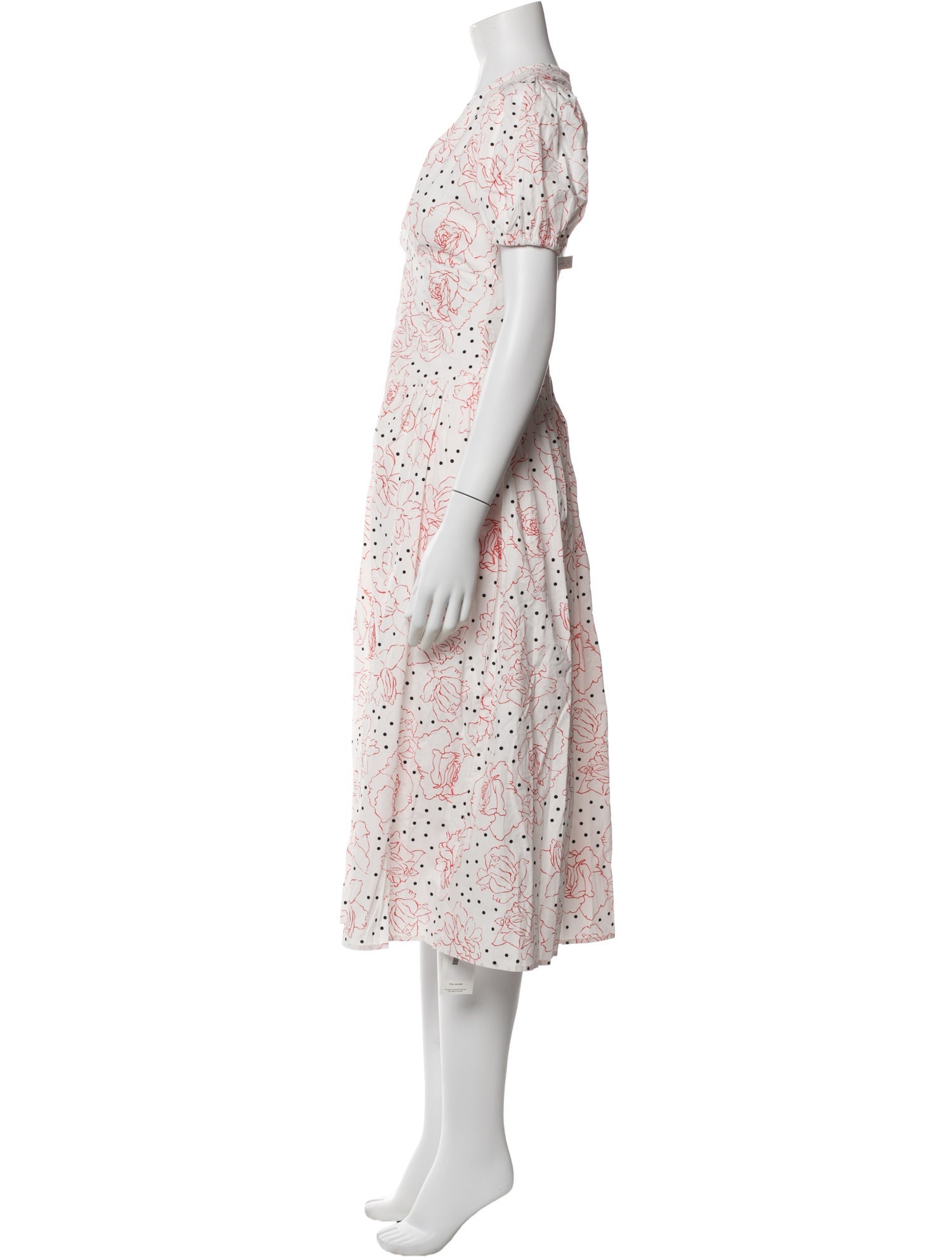 Lisa says Gah Floral Print Midi Length Dress w/ Tags