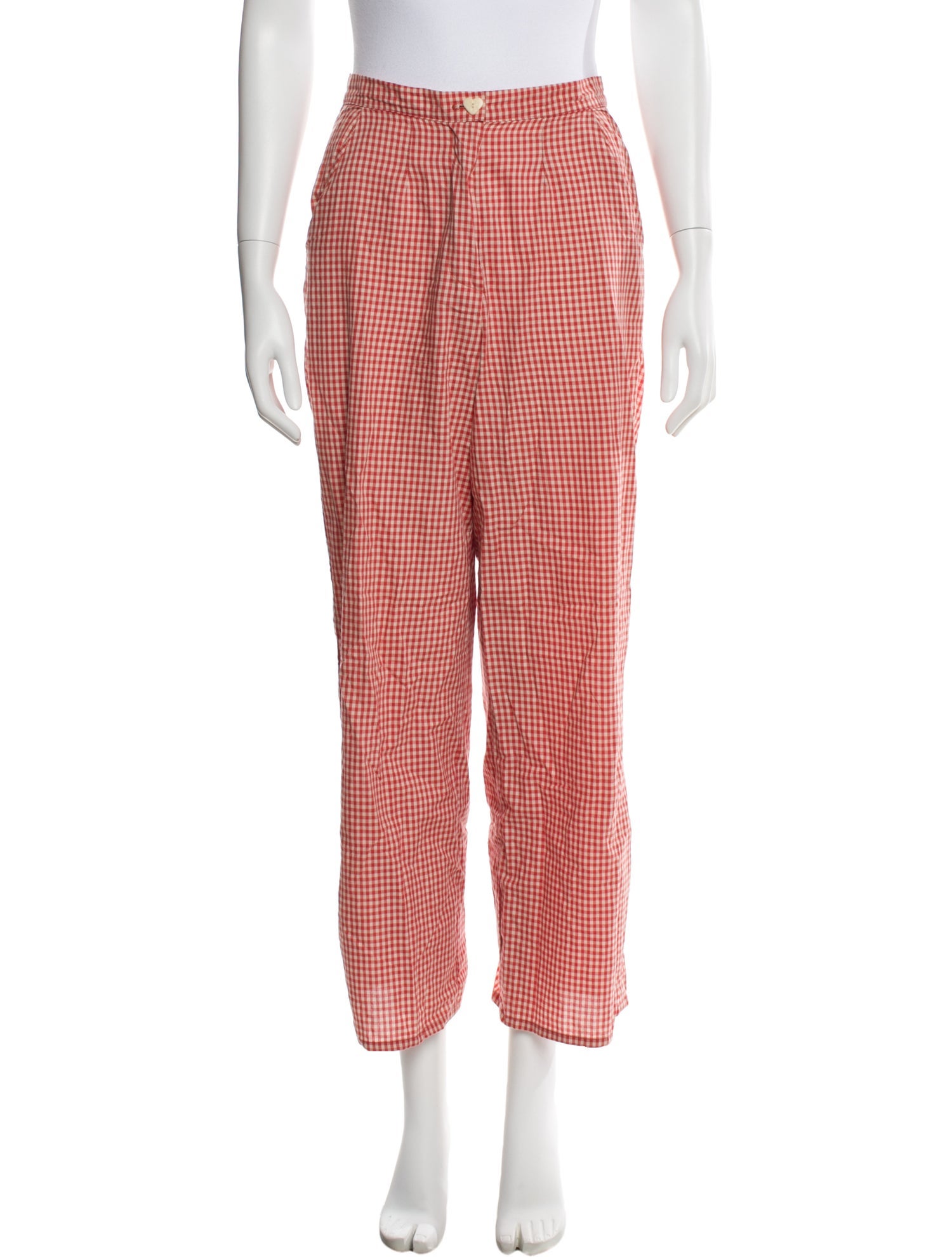 Lisa says Gah Plaid Print Wide Leg Pants