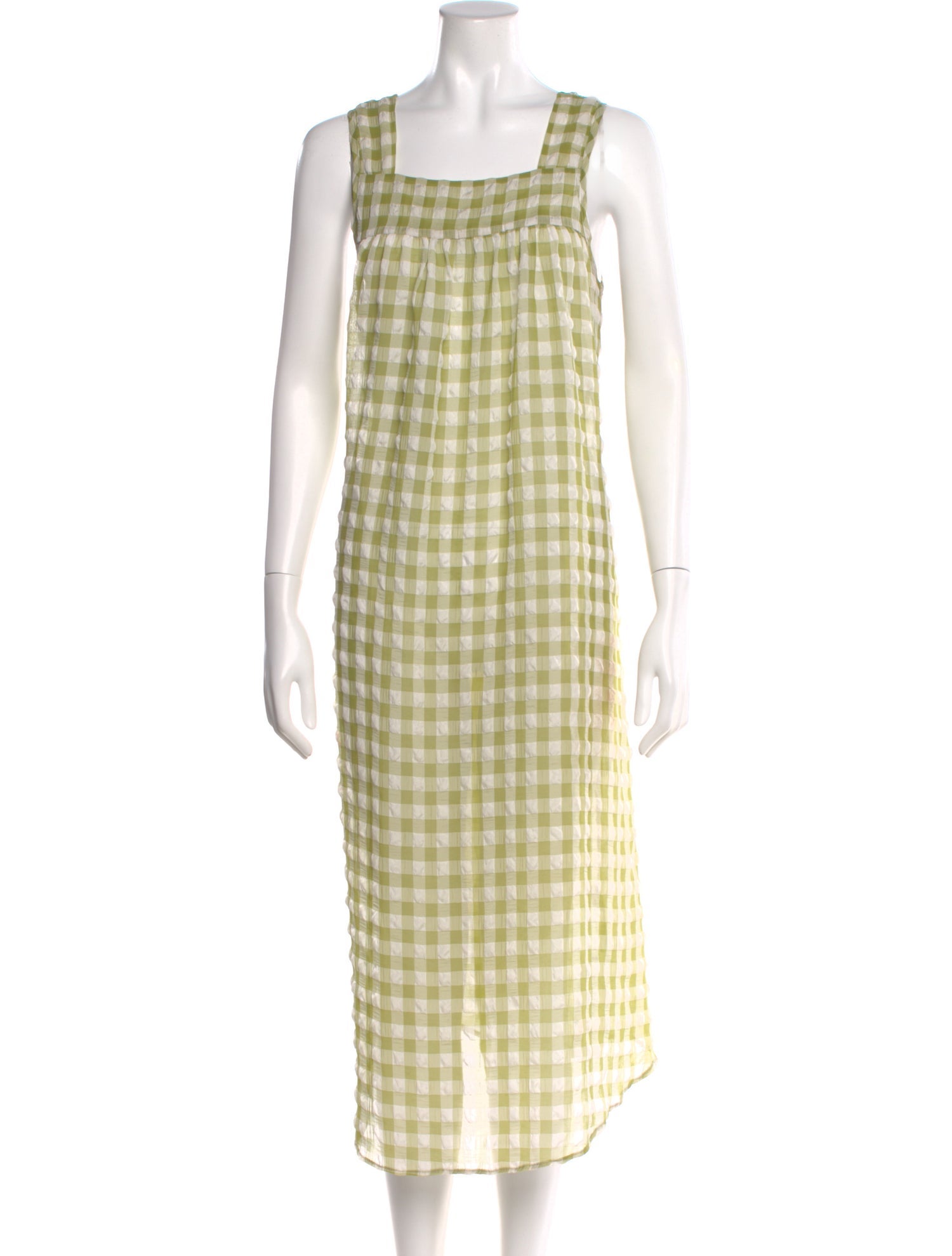 Lisa says Gah Plaid Print Long Dress