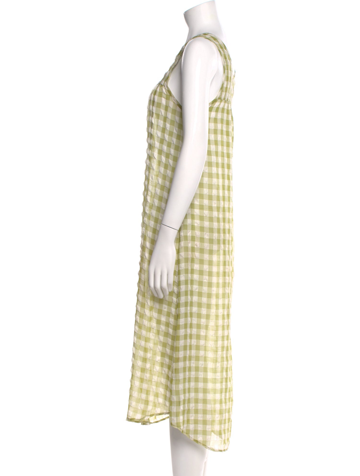 Lisa says Gah Plaid Print Long Dress