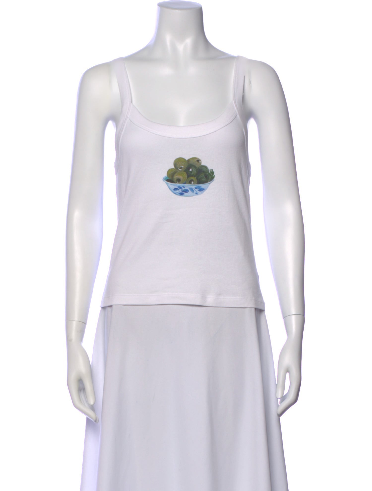 Lisa says Gah Graphic Print Scoop Neck Top