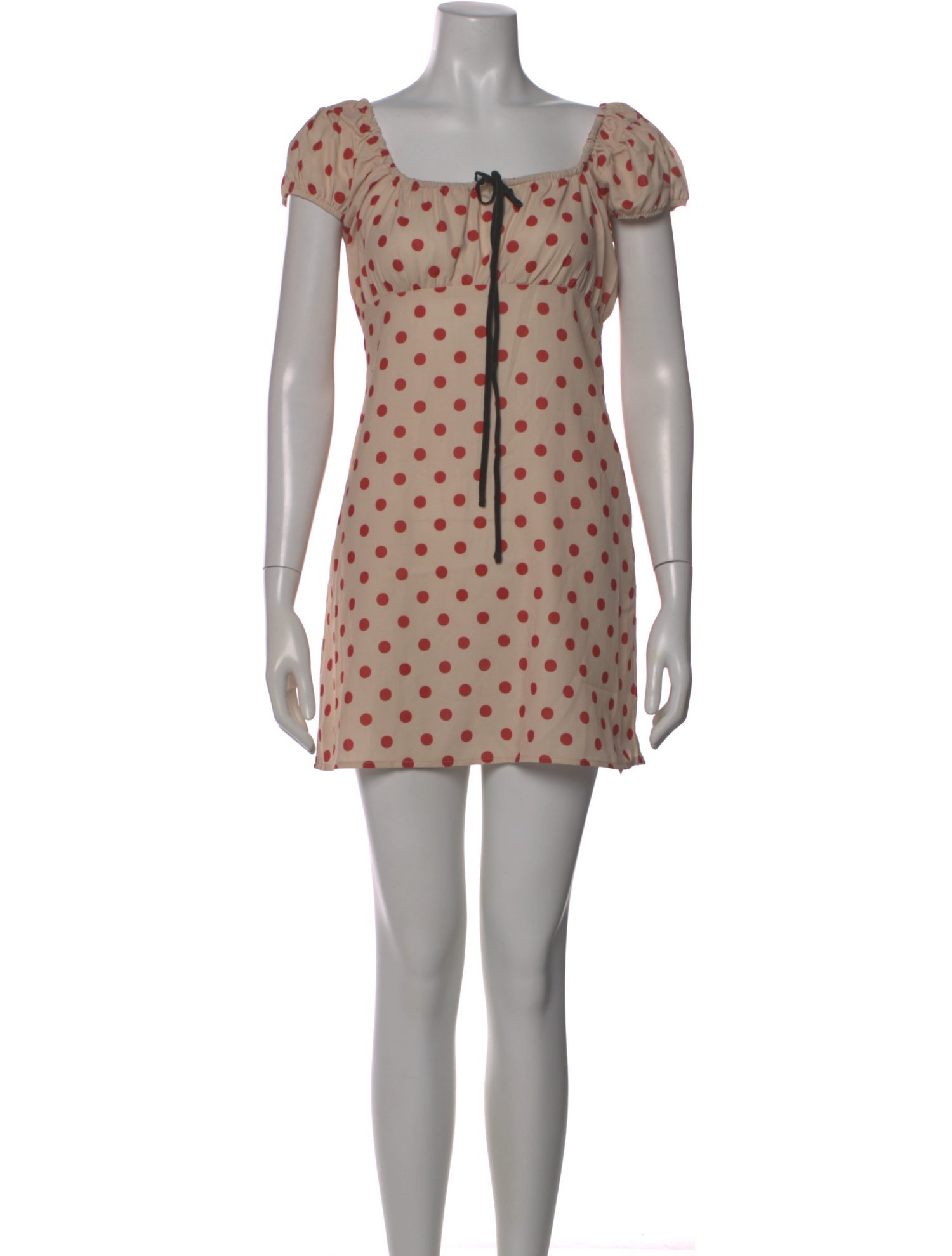 Lisa says Gah Polka Dot Print Mini Dress