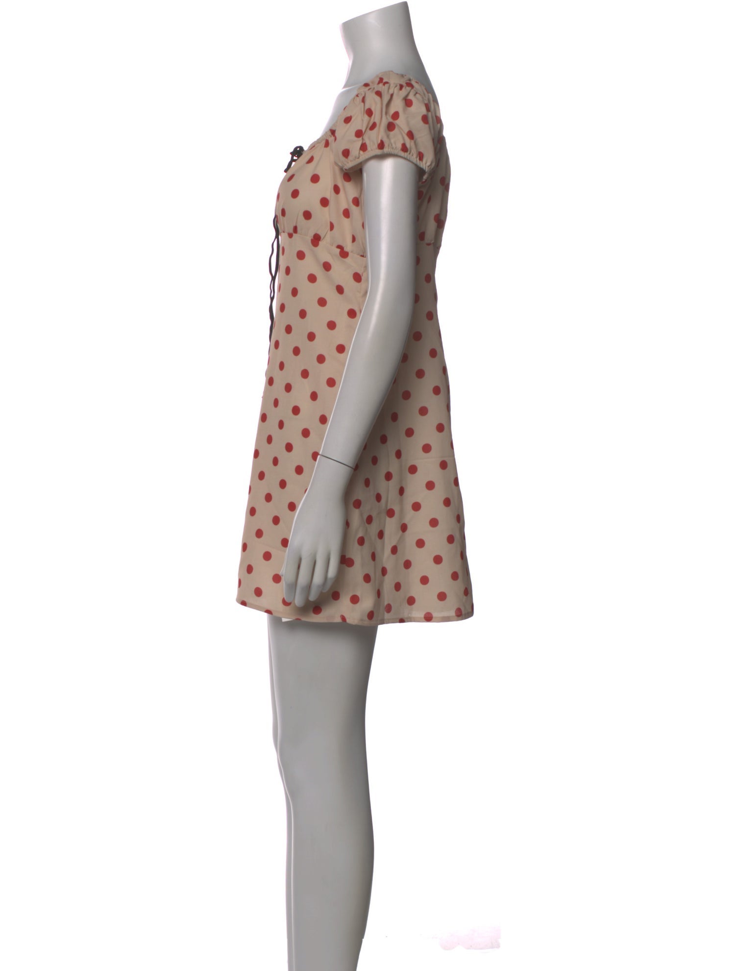 Lisa says Gah Polka Dot Print Mini Dress