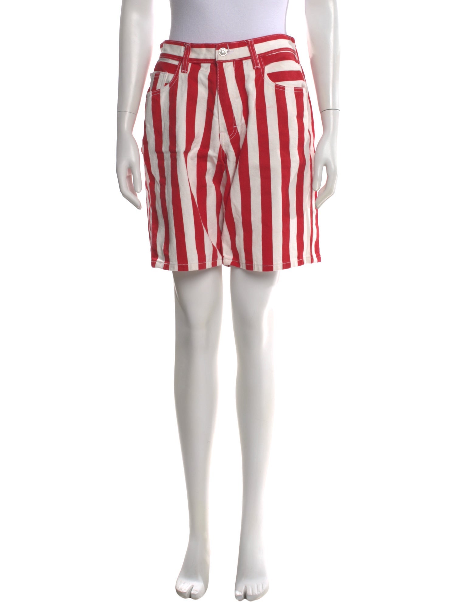 Lisa says Gah Striped Knee-Length Shorts