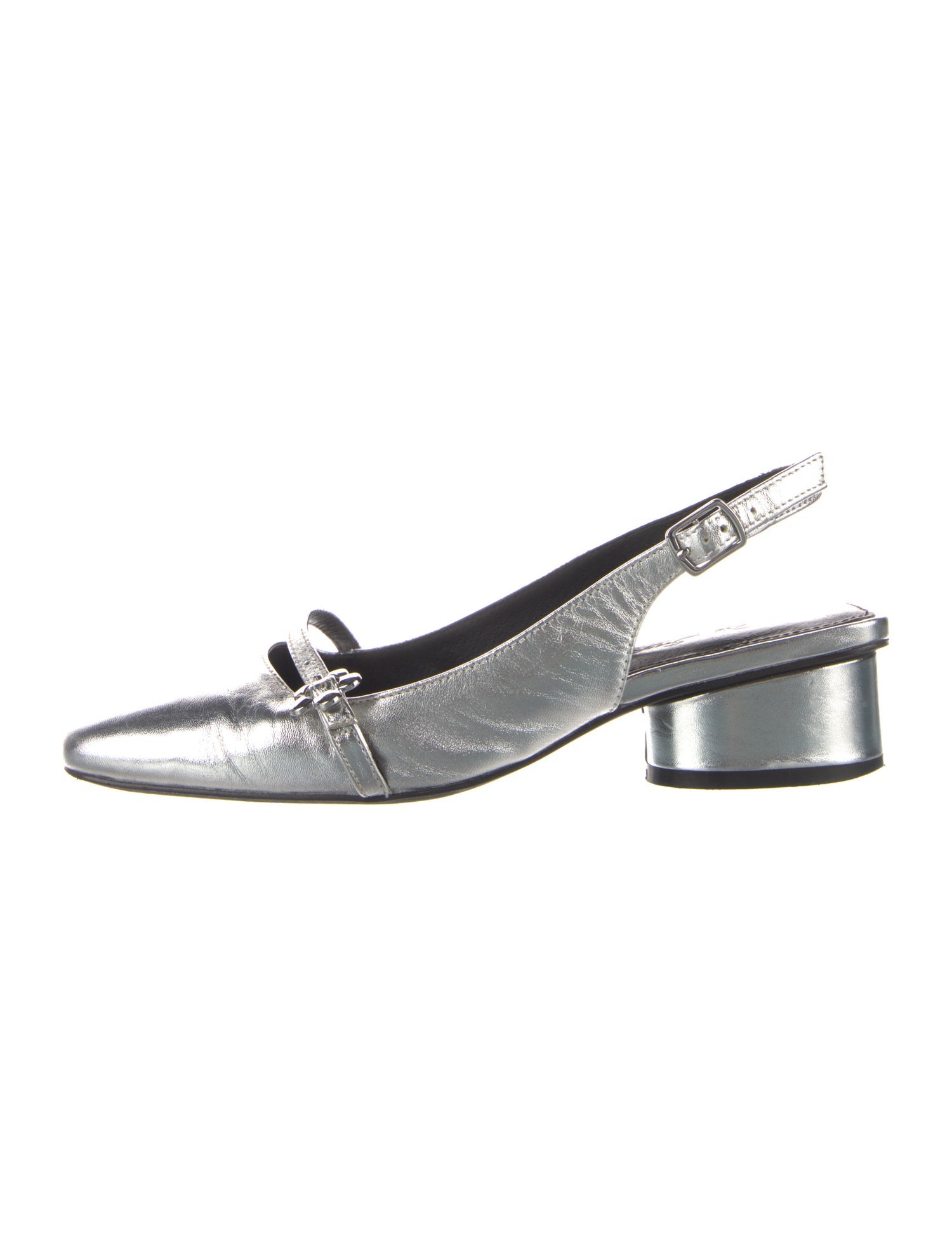 Lisa says Gah Leather Slingback Pumps