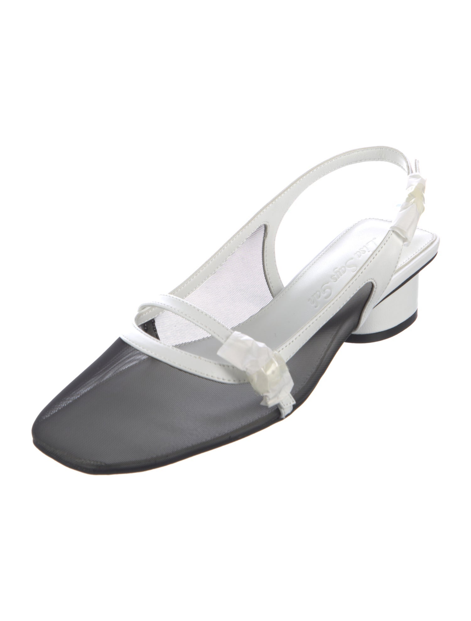 Lisa says Gah Mesh Slingback Pumps