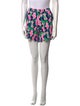 Lily Scott Floral Print Mini Shorts