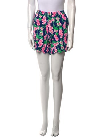 Lily Scott Shorts Floral Print Mini M