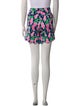 Lily Scott Floral Print Mini Shorts