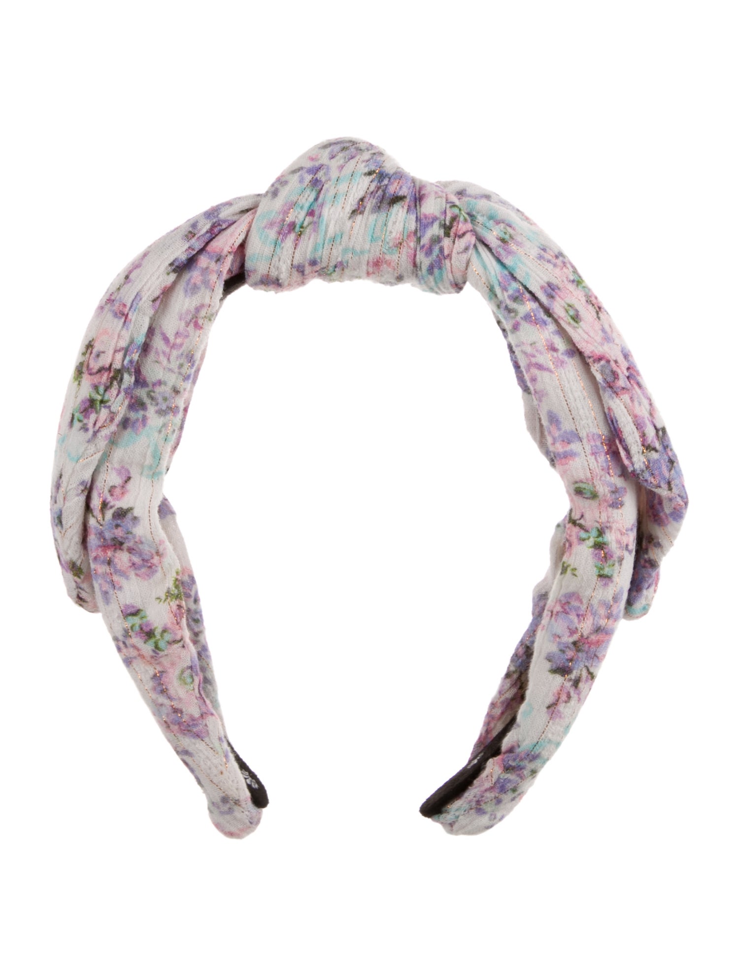 LELE SADOUGHI x Loveshackfancy collab headband full size LoveShackFancy Printed Veronica Bow Headband – Chic Streets main image 2