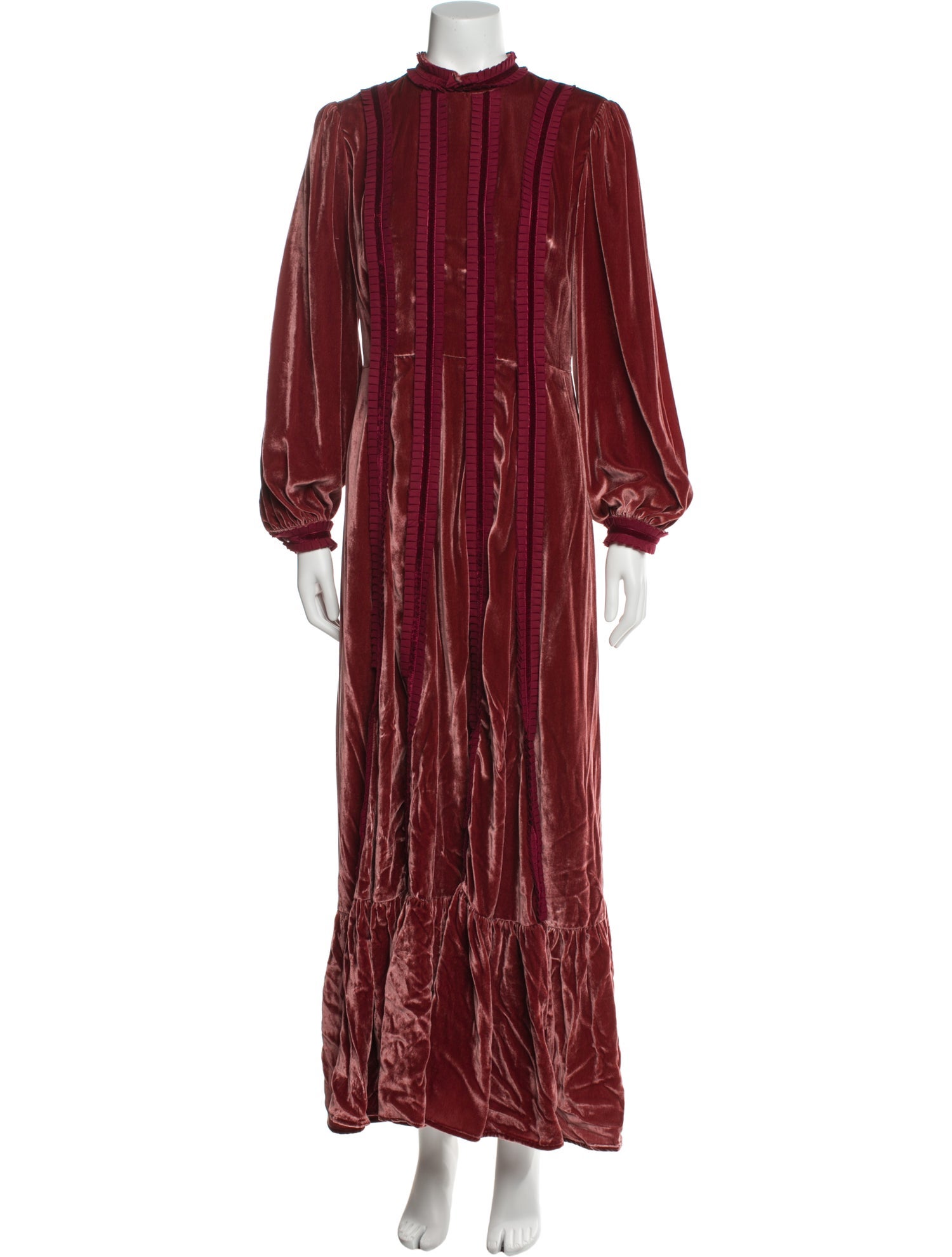 Lisou Mock Neck Long Dress