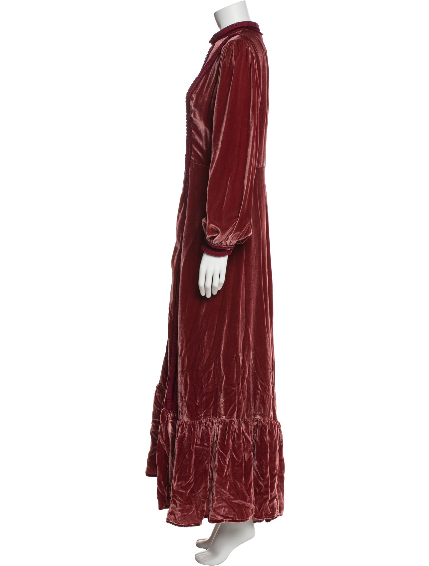 Lisou Mock Neck Long Dress