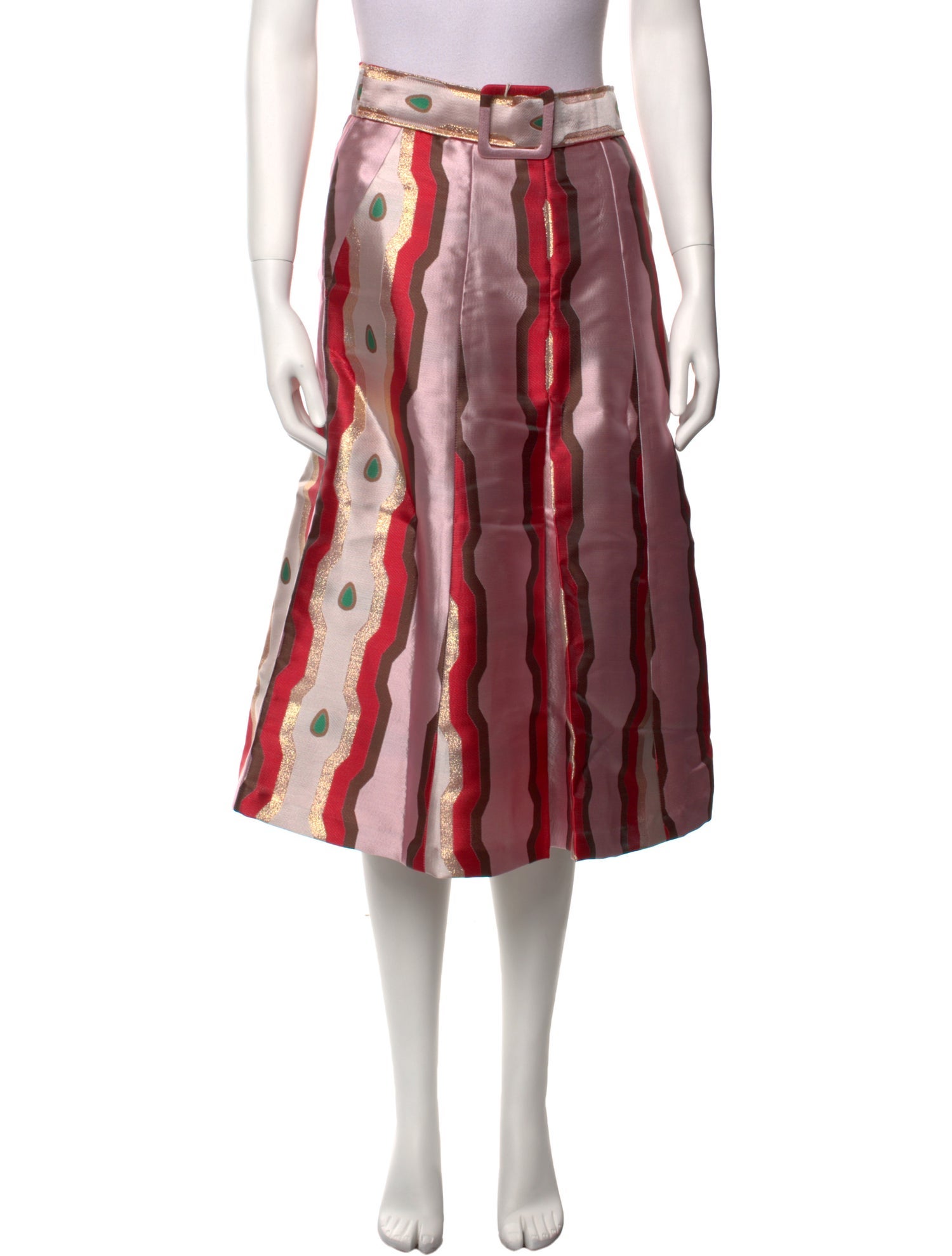 Lisou Printed Midi Length Skirt