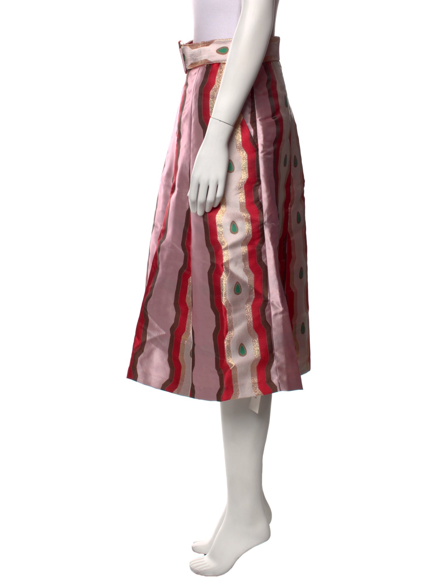 Lisou Printed Midi Length Skirt