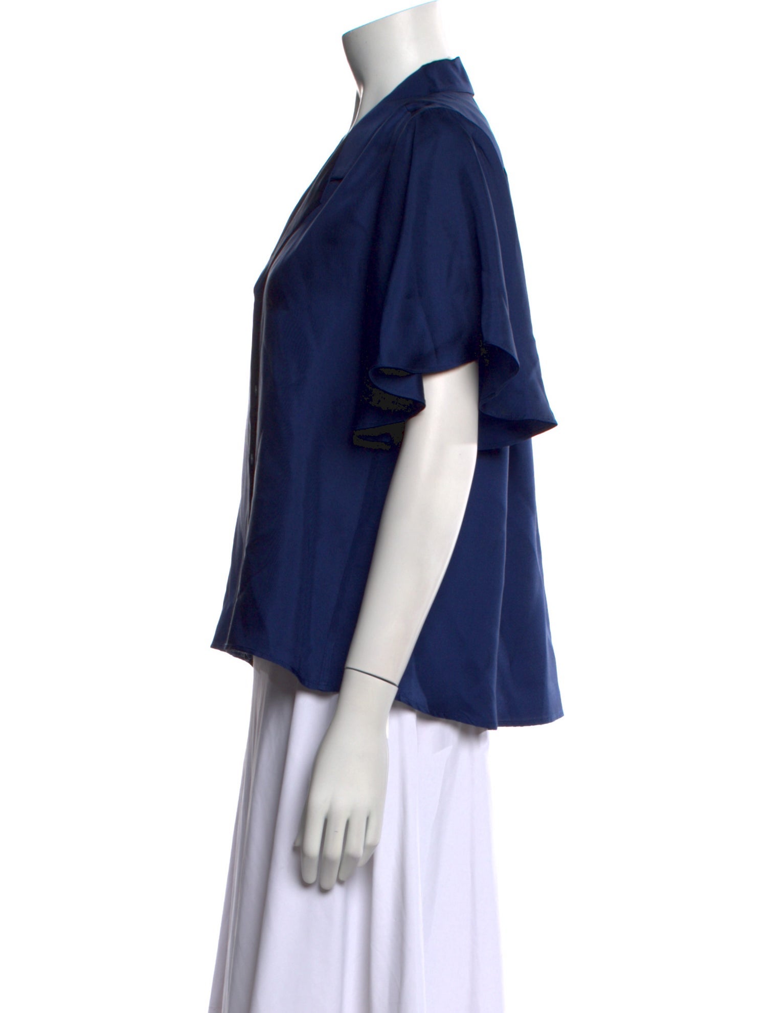 Lisou Silk V-Neck Blouse