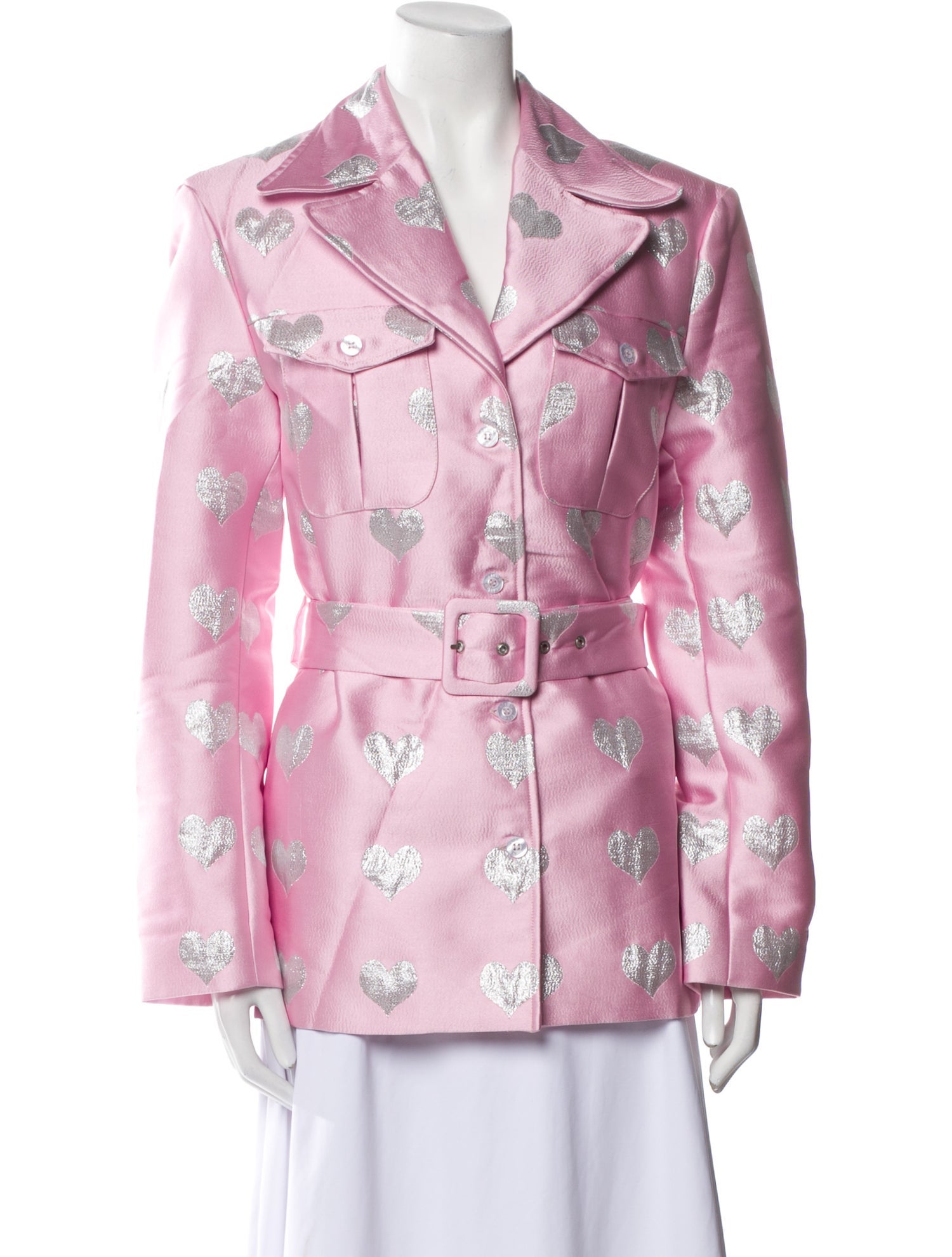 Lisou Printed Peacoat