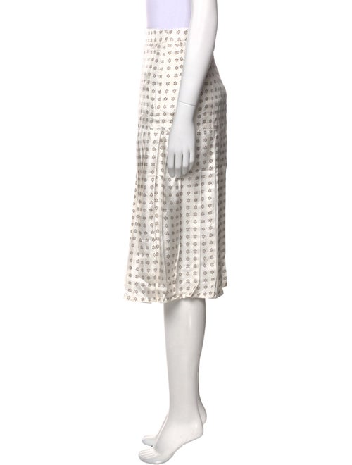 Lisou Silk Knee-Length Skirt