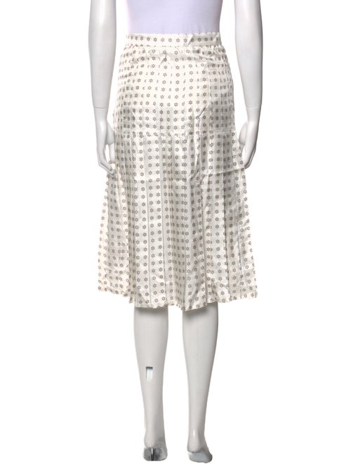 Lisou Silk Knee-Length Skirt