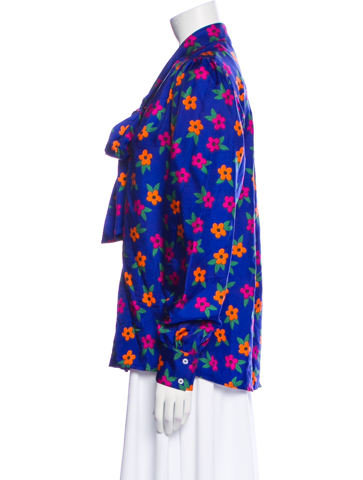 Lisou Silk Floral Print Blouse