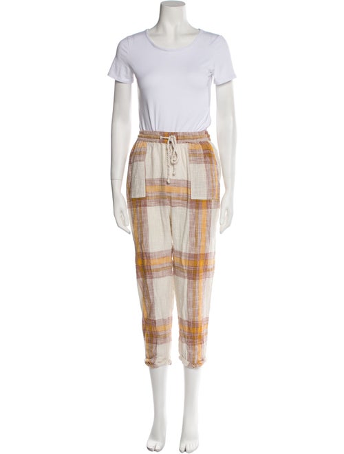 LSpace Plaid Print Pant Set