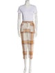 LSpace Plaid Print Pant Set