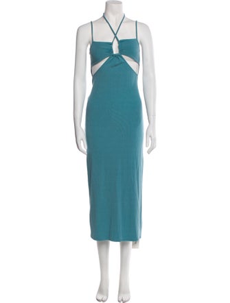 LSpace Halterneck Midi Length Dress
