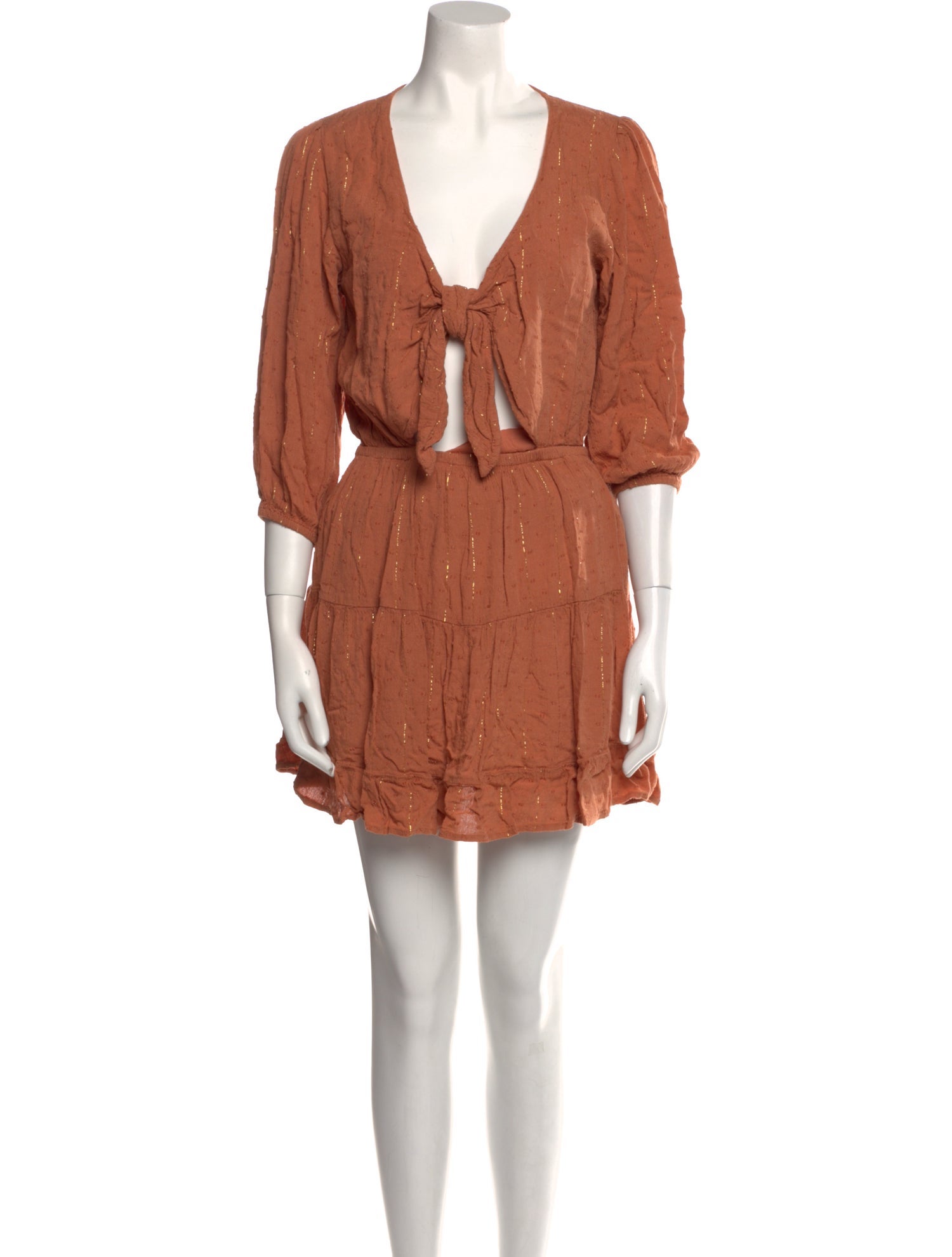 LSpace V-Neck Mini Dress