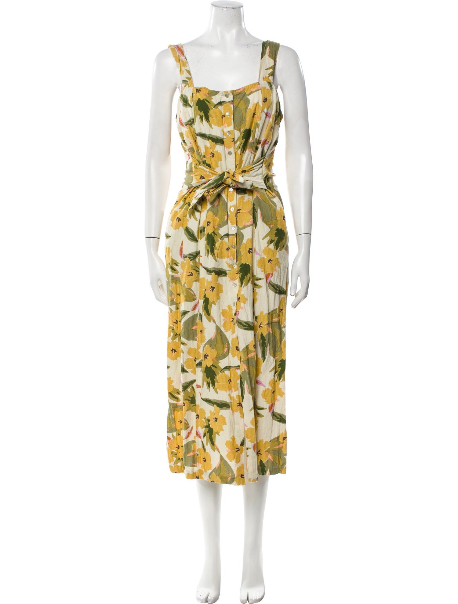 LSpace Floral Print Long Dress