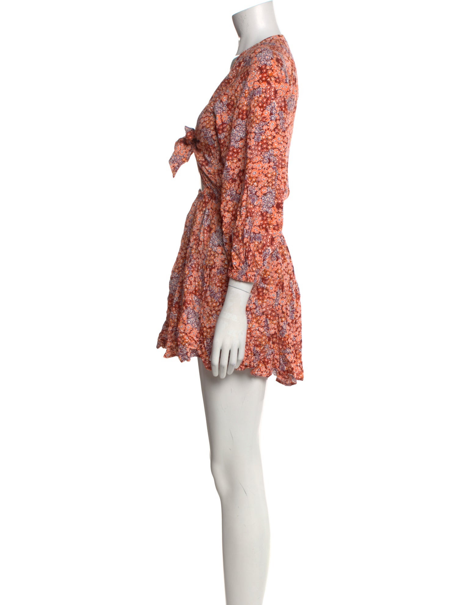 LSpace Floral Print Mini Dress