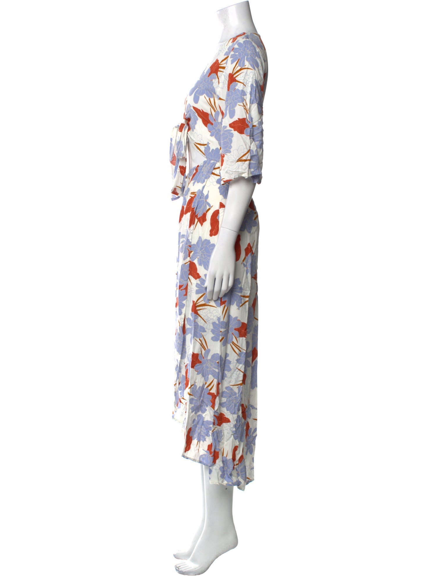 LSpace Floral Print Long Dress