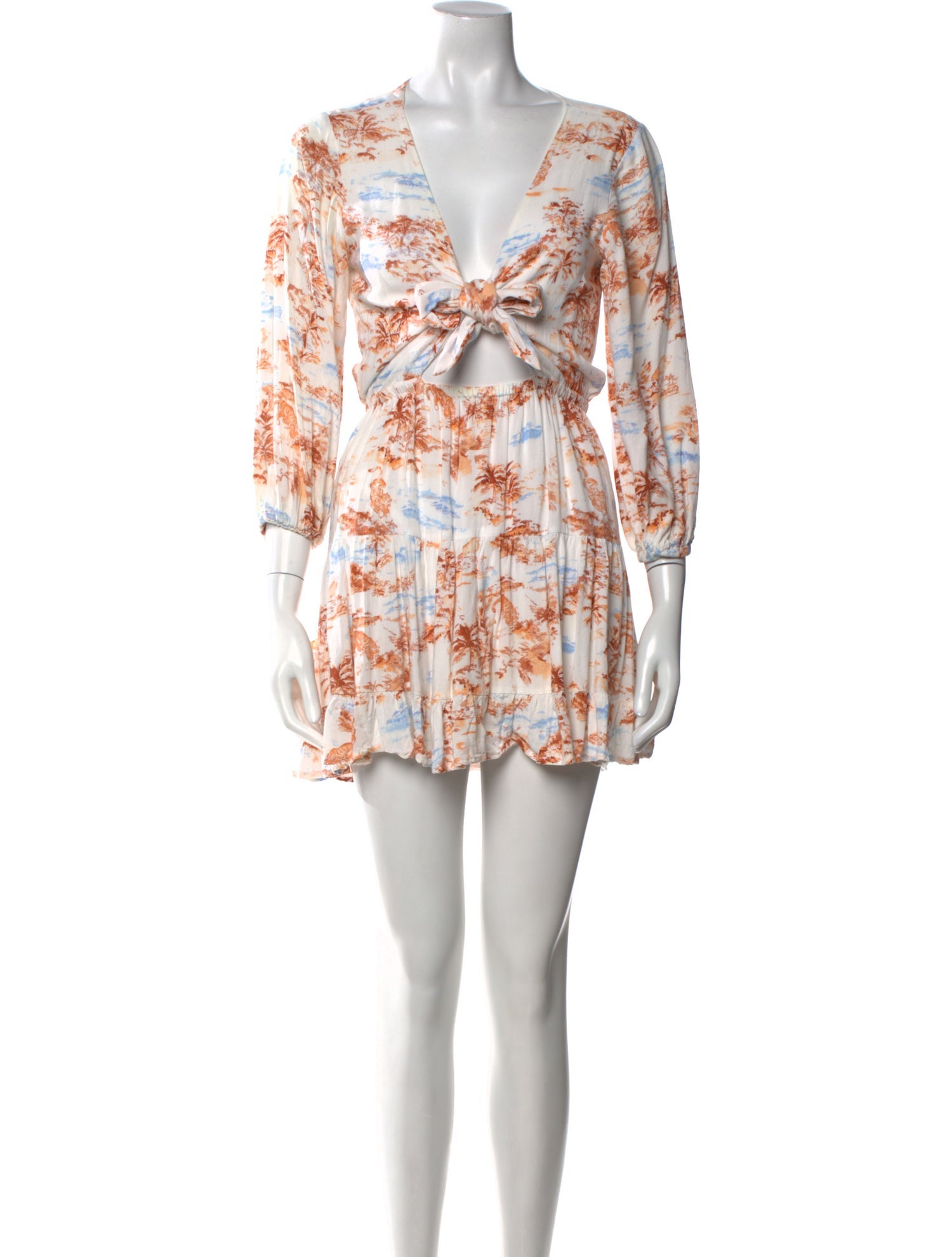 LSpace Printed Mini Dress