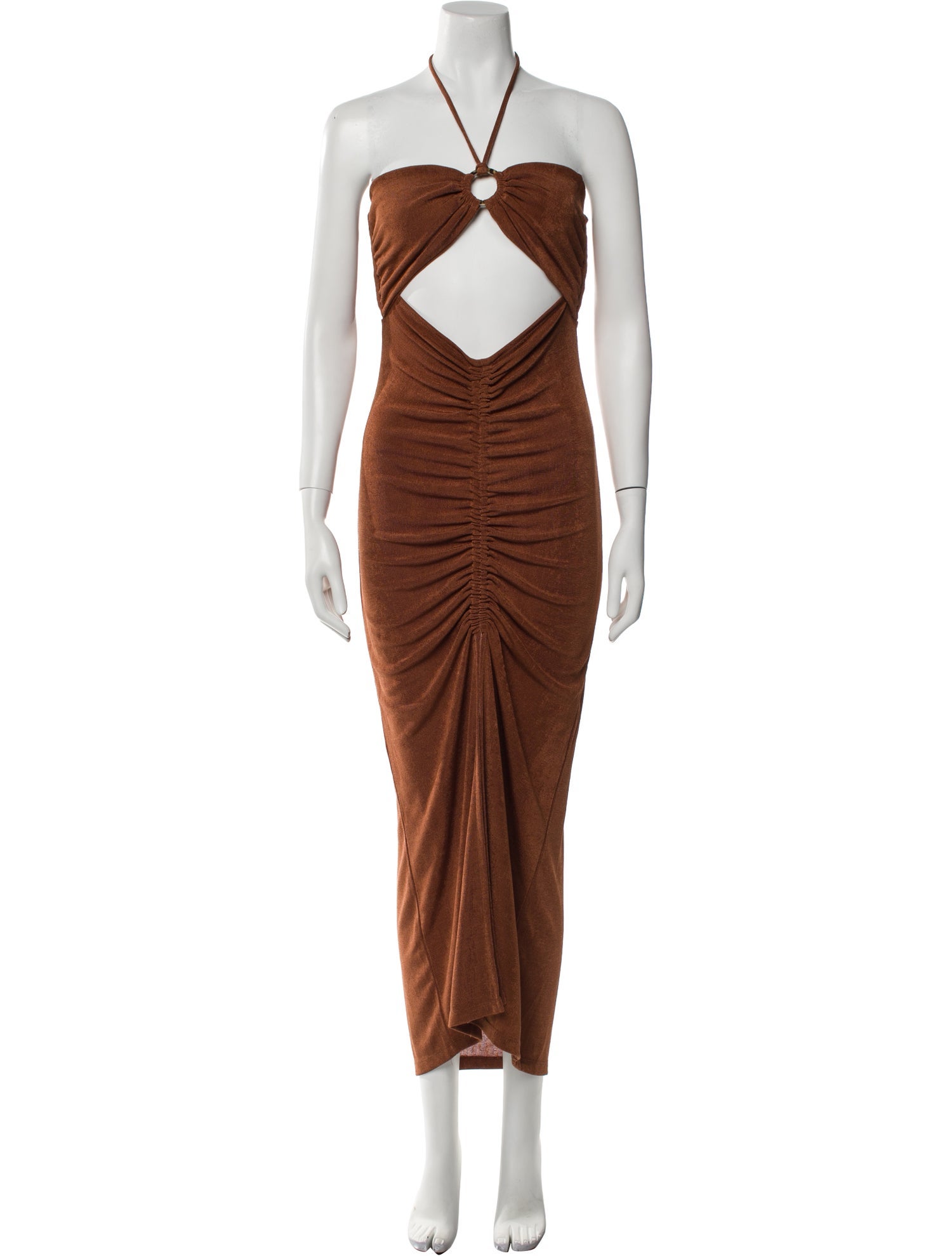 LSpace Halterneck Knee-Length Dress