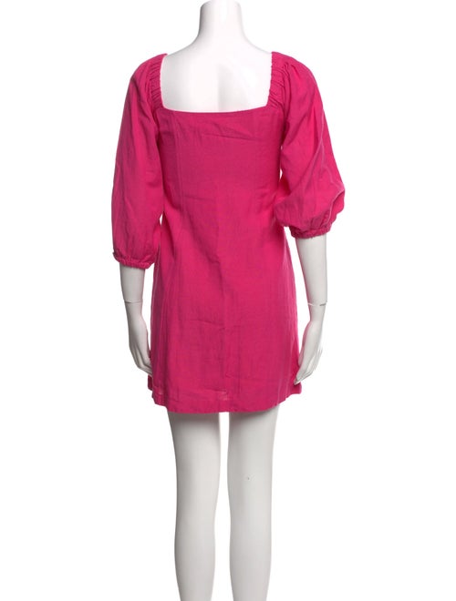 LSpace Square Neckline Mini Dress