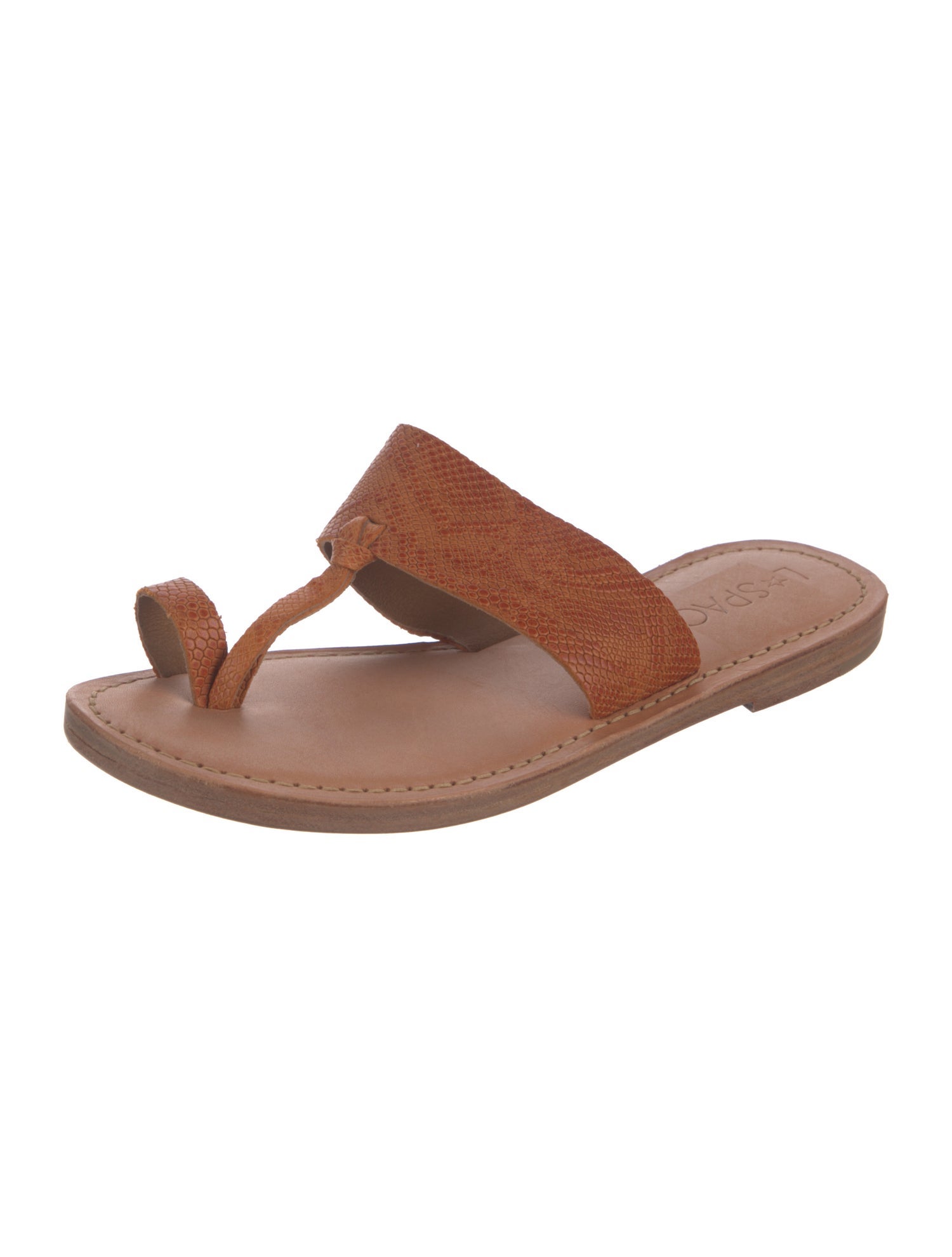 LSpace Leather Slides