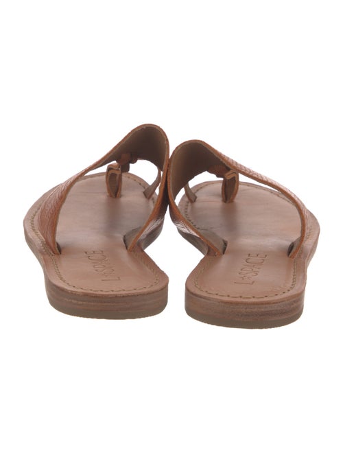 LSpace Leather Slides