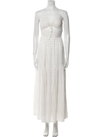 LSpace V-Neck Long Dress