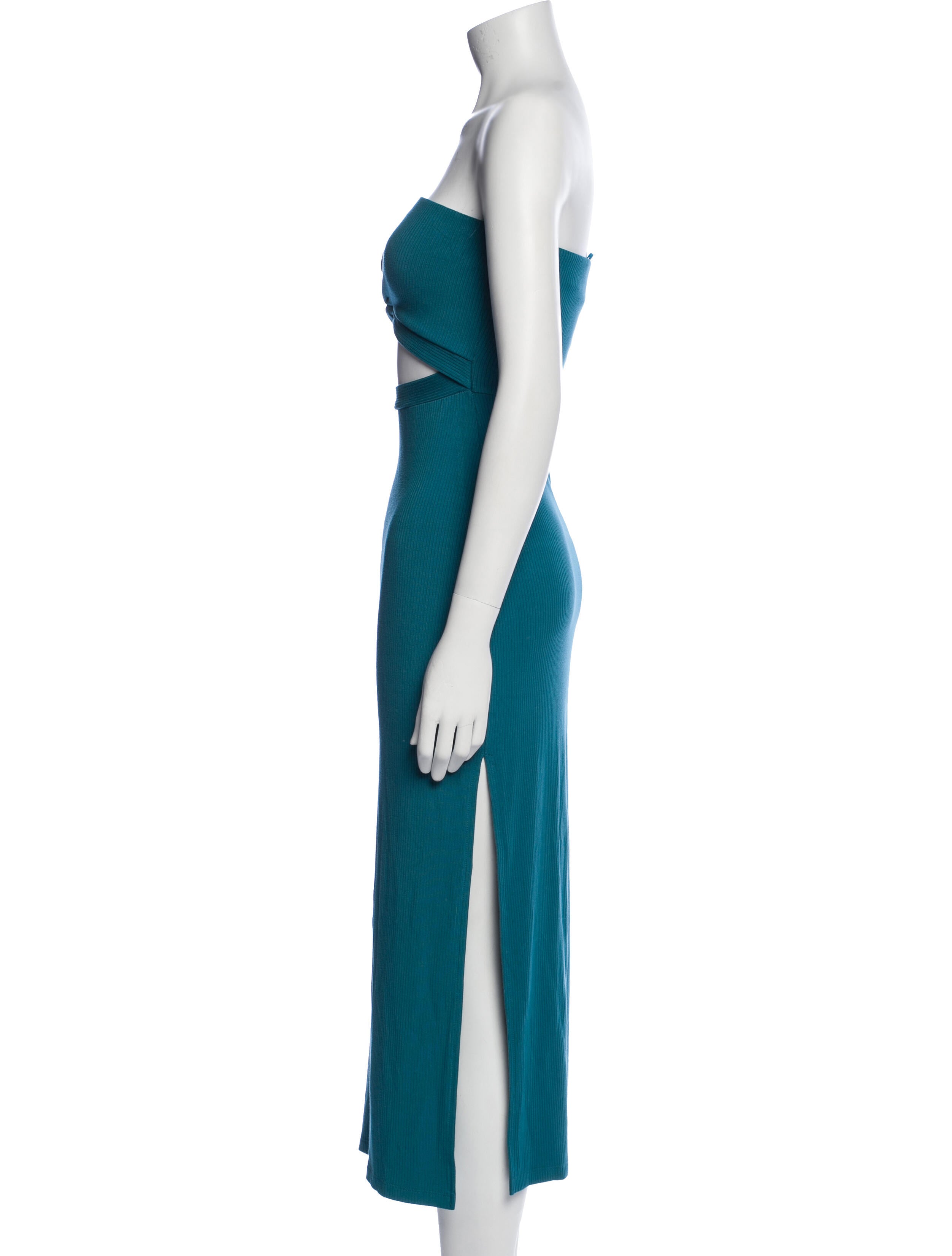 LSpace Strapless Midi Length Dress