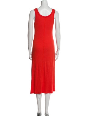 LSpace Scoop Neck Midi Length Dress