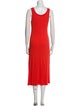 LSpace Scoop Neck Midi Length Dress