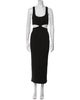 LSpace Scoop Neck Midi Length Dress