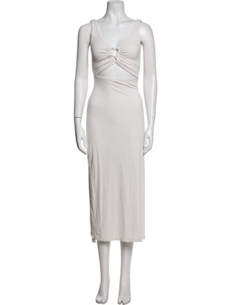 LSpace V-Neck Long Dress